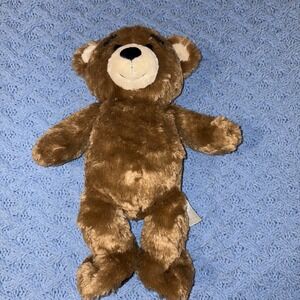 Build A Bear Workshop Bearemy Plush Brown Teddy Bear BABW Mascot Eyebrows 16"